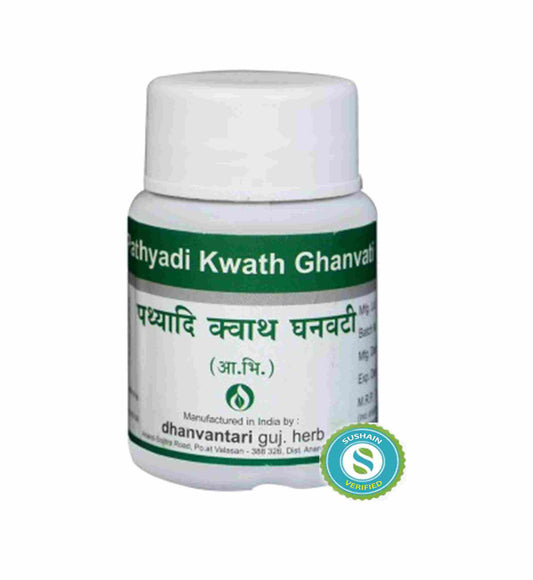 Dhanvantari Pathyadi Kwath Ghanvati