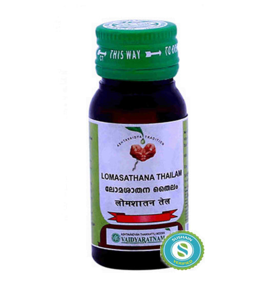 Vaidhyaratnam Lomasathana Thailam Oil