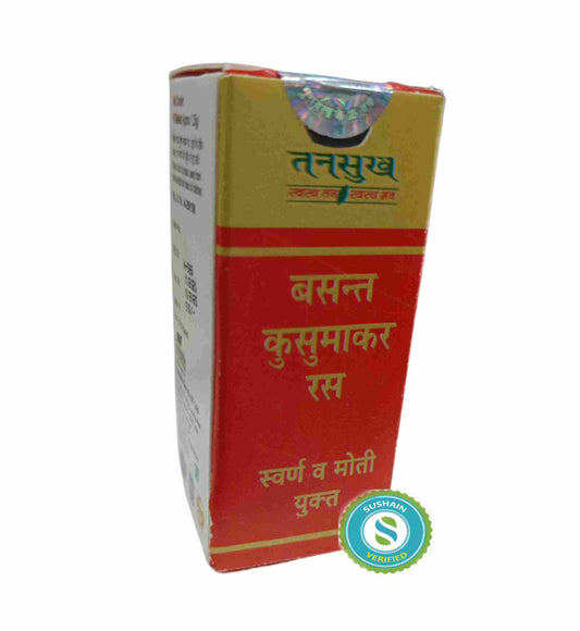 Tansukh Vasant Kusumakar Rasa Swarn Moti Yukt