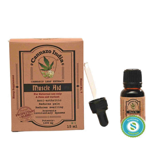 Cannazo India Muscle Aid Relieves Cramps Stiffness And Sprains