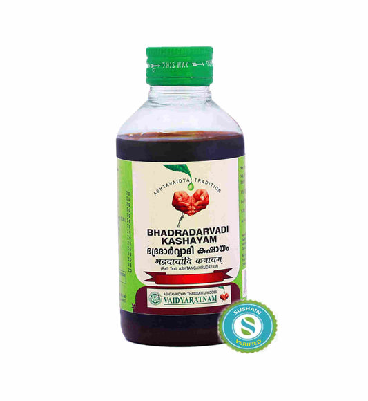 Vaidyaratnam Bhadradarvadi Kashayam Syrup
