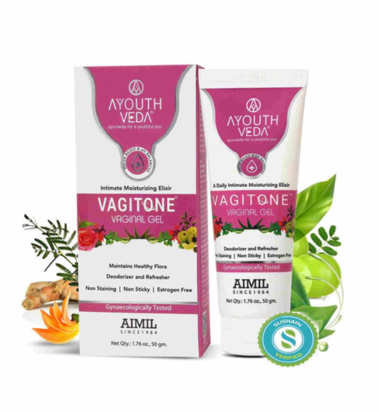 Aimil Ayouthveda Vagitone Vaginal Gel With Dual Formula