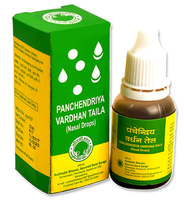 Ayurveda One Panchendriya Vardhan Taila (Nasal Drops)