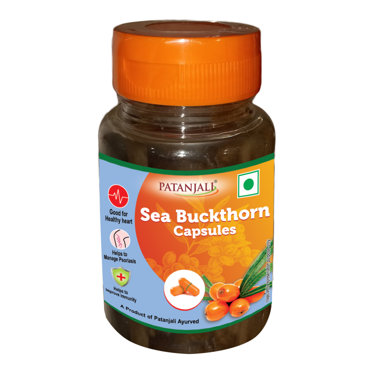 Patanjali Sea Buckthorn Capsules