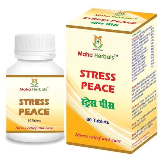 Maha Herbals Stress Peace Tablet