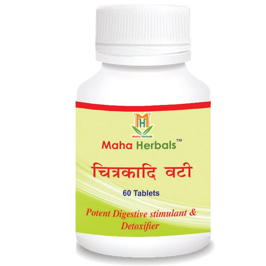 Maha Herbals Chitrakadi Vati Tablets