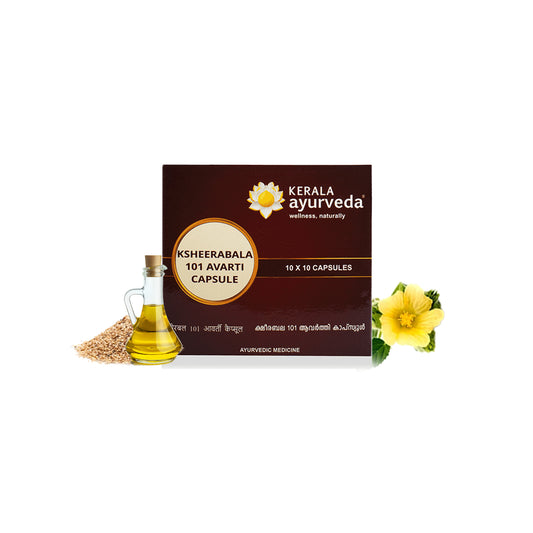 Kerala Ayurveda Ksheerabala 101 Avarti Capsule