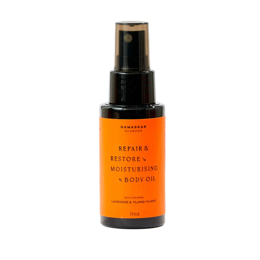 Namaskar Ayurved Moisturising Body Oil With Lavender & Ylang Ylang