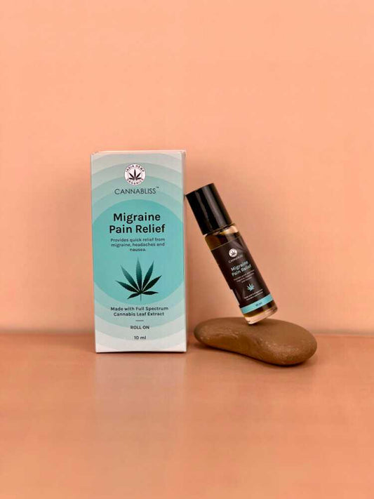India Hemp Cannabliss Migrain Pain Relief