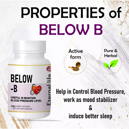 Eternal Life Below B Help For Blood Pressure Level