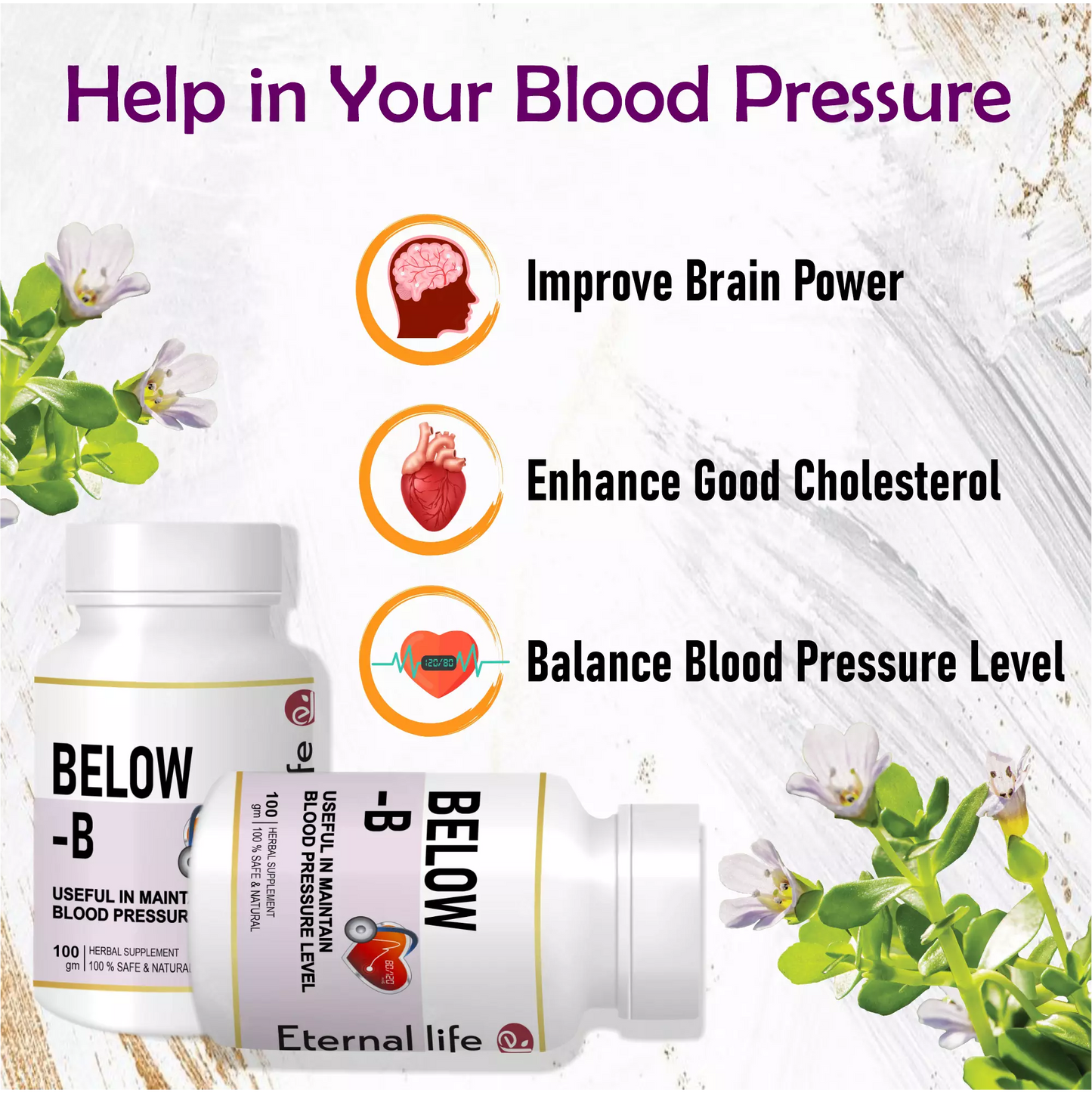 Eternal Life Below B Help For Blood Pressure Level