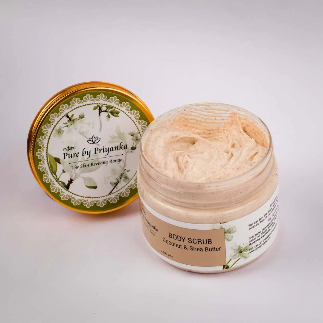 Pure By Priyanka Body Scrub Coconut & Shea Butter