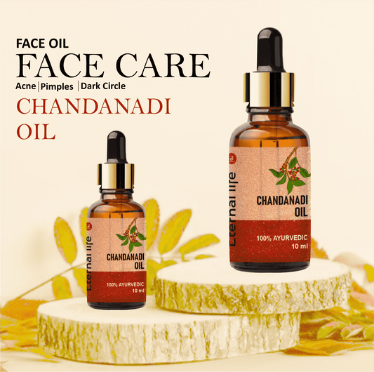 Eternal Life Chandanadi Face Care Oil For Complexion And Antiaging Properties