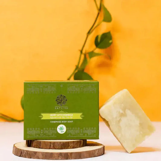 Satliva Hemp With Moringa Body Soap