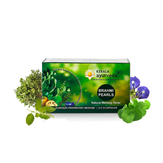 Kerala Ayurveda Brahmi Pearls Capsules