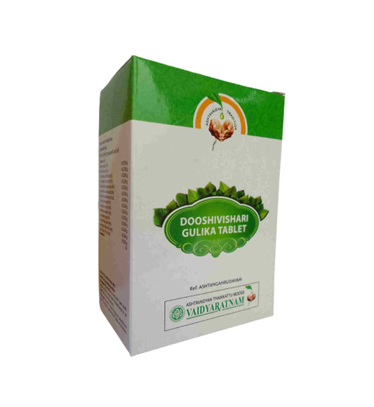 Vaidyaratnam Dooshivishari Gulika Tablet