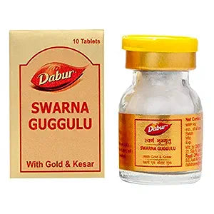 Dabur Swarna Guggulu With Gold & Kesar Tablet