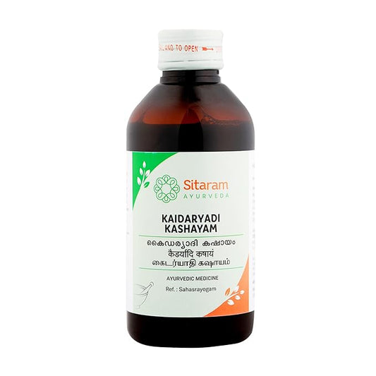 Sitaram Ayurveda Kaidaryadi Kashayam Syrup