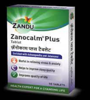 Zandu Zanocalm Plus Tablet