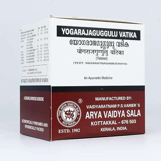 Kottakkal Yogarajaguggulu Vatika Tablets