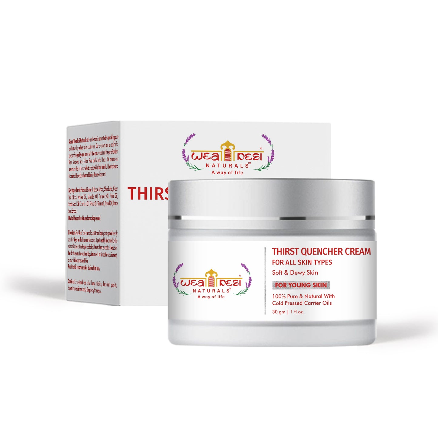 Weadesi Naturals Thirst Quencher Cream For Young Skin