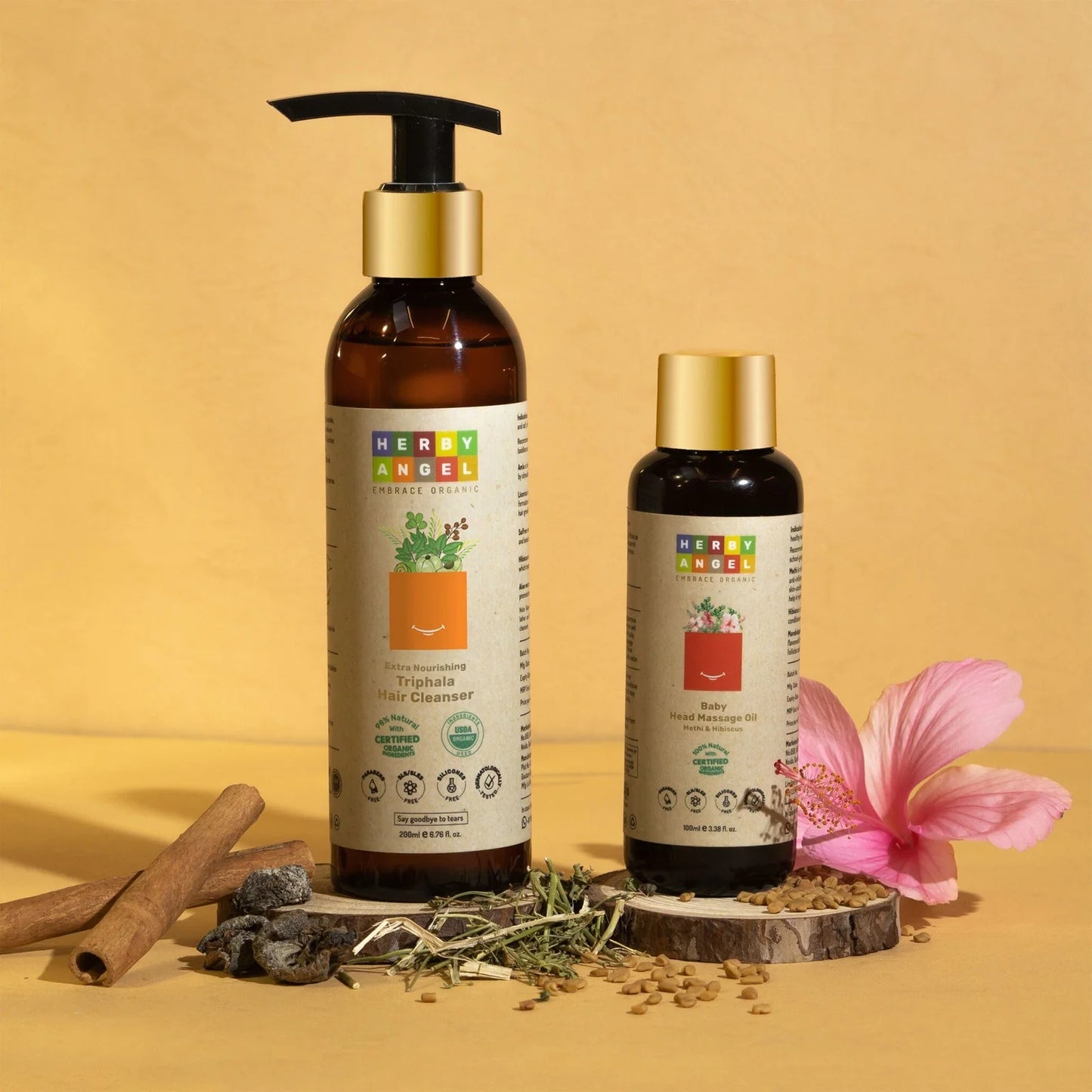 Herby Angel Organic Hair Care Essentials For Kids