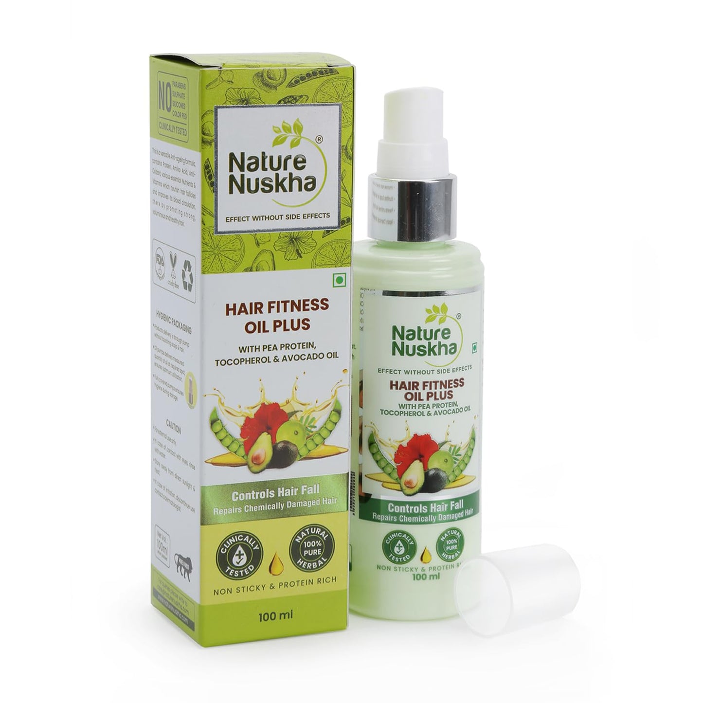 Nature Nuskha Hair Fitness Oil Plus