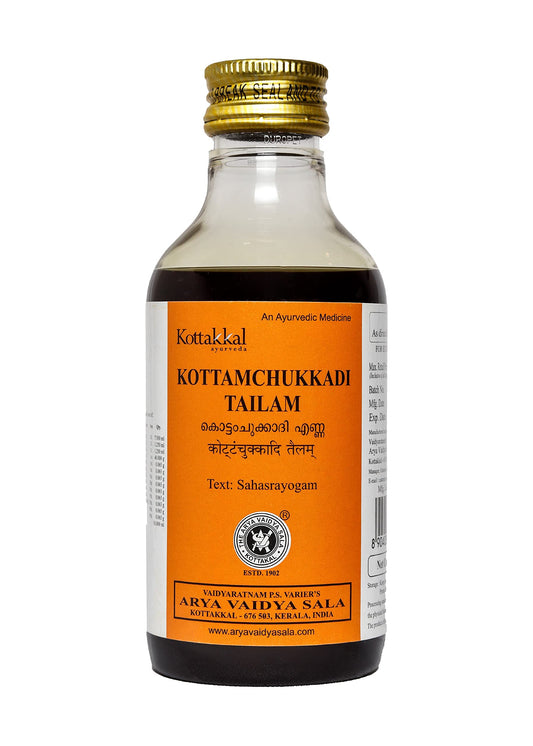 Kottakkal Kottamchukkadi Tailam Oil