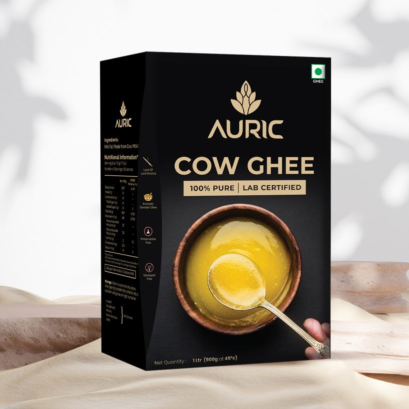 Auric Cow Ghee Pure Lab Certified