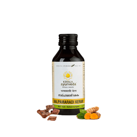 Kerala Ayurveda Nalpamaradi Keram Oil