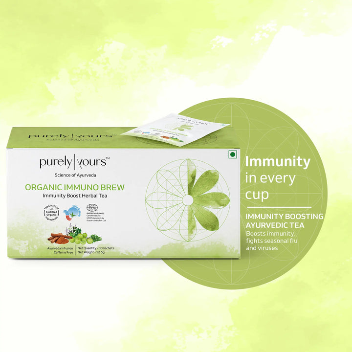 Purely Yors Organic Immuno Brew Immunity Boost Herbal Tea