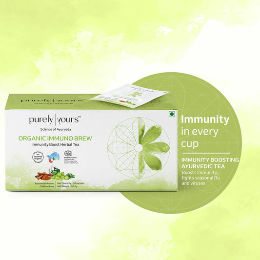 Purely Yors Organic Immuno Brew Immunity Boost Herbal Tea