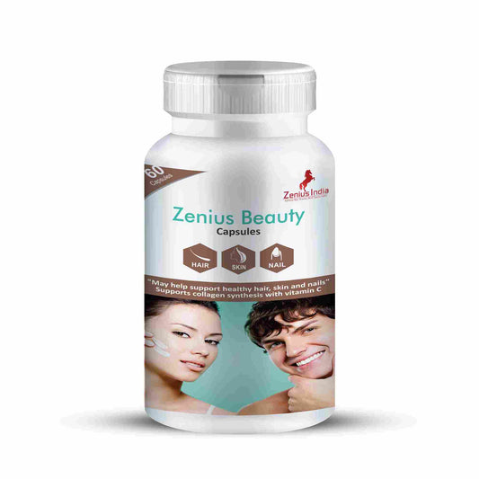 Zenius Beauty Capsule Beneficial Hair Growth And Healthy Skin Or Nails Whitening