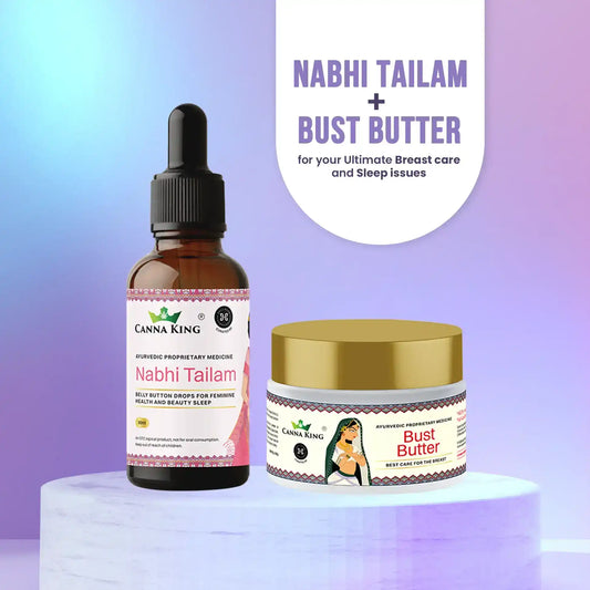Cannaking Nabhi Tailam And Bust Butter Combo