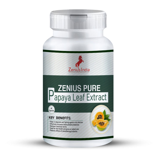 Zenius Pure Papaya Leaf Extract Capsule