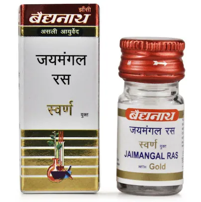 Baidyanath Jaimangal Rasa With Gold Tablet