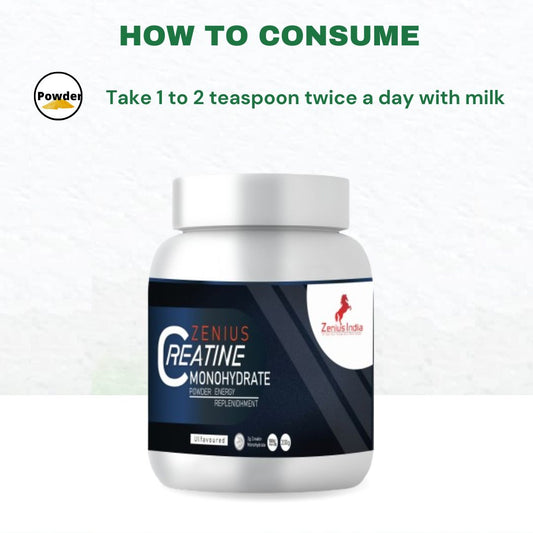 Zenius Creatine Monohydrate Powder Energy