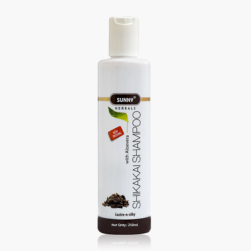 Sunny Herbals Shikakai Shampoo With Aloevera