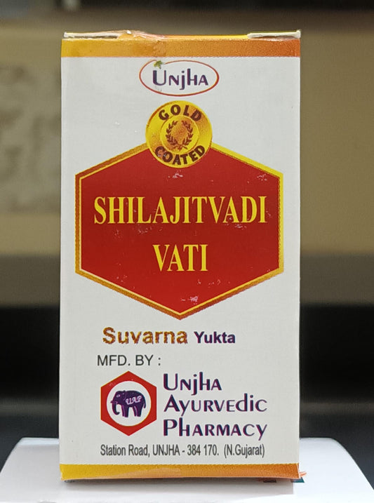 Unjha Shilajitvadi Vati Suvarna Yukta Tablets