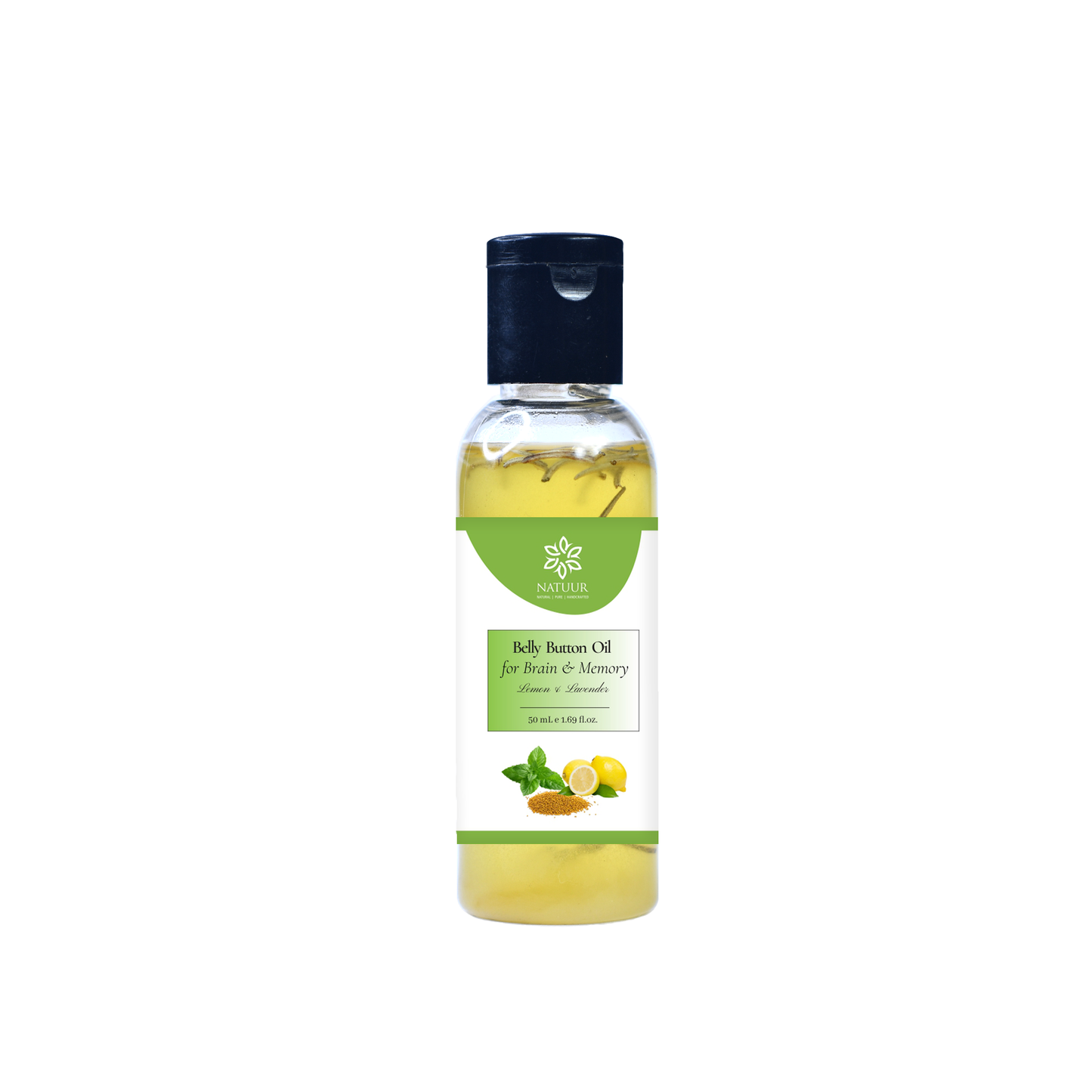 Natuur Belly Button Oil For Brain & Memory Lemon & Lavender