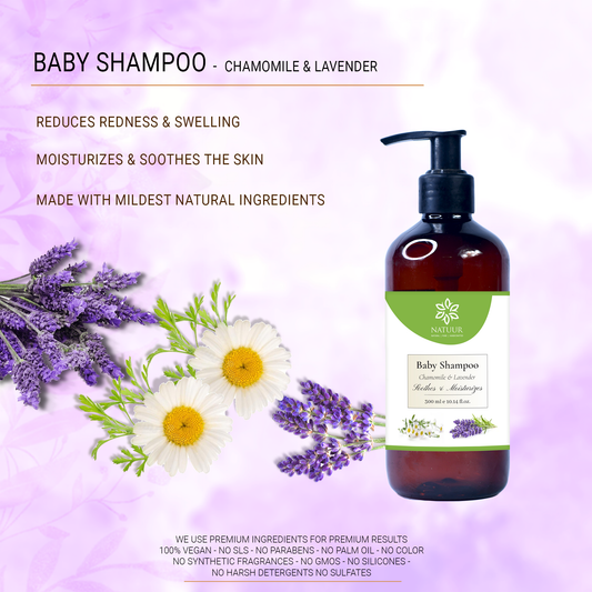 Natuur Baby Shampoo Chamomile & Lavander
