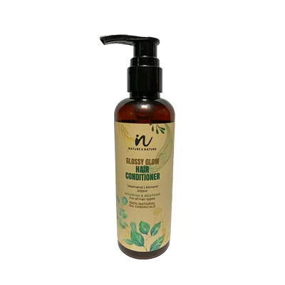 Nature4Nature Glassy Glow Hair Conditioner With Bringaraj And Jatamansi