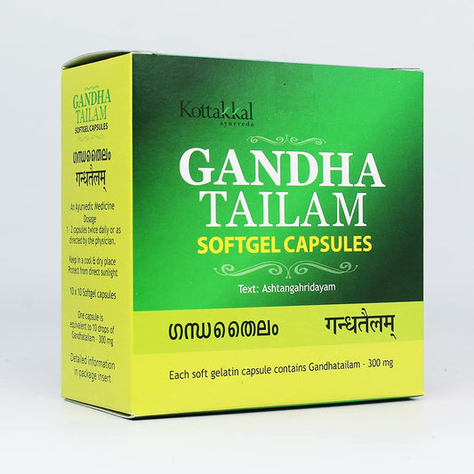 Kottakal Gandha Thailam Softget Capsule
