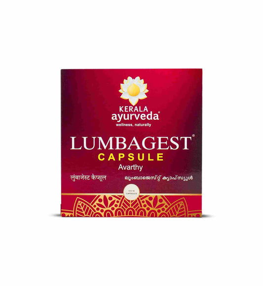 Kerala Ayurveda Lumbagest Capsule Count