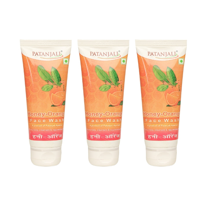 Patanjali Honey Orange Face Wash