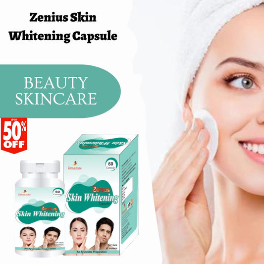 Zenius Skin Whitening Capsule For Skin Multivitamin Whitening & Fairness