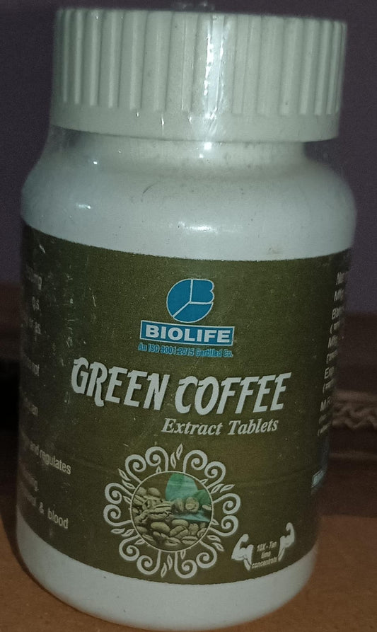 Biolife Green Coffee Tablets