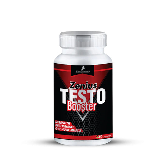 Zenius Testo Booster Capsule Bottle