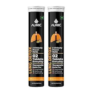 Auric Lung Detox Supplement With Natural Blend Of Nac