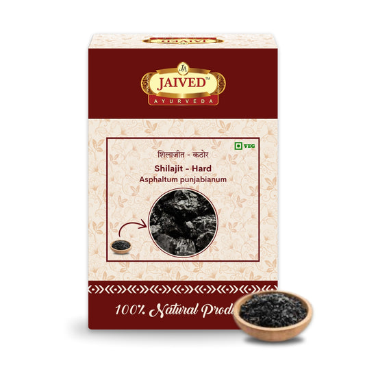 Jaived Ayurveda Shilajit Hard